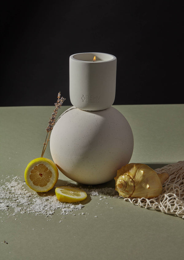 Riviera Concrete Candle