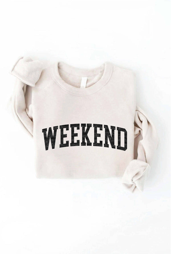 Weekend Graphic Sweatshirt