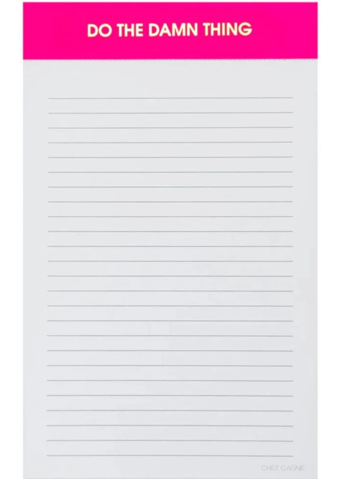 Lined Notepad